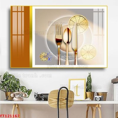 File in ấn cao cấp File tranh bộ hiện đại FT121167 (file gốc)