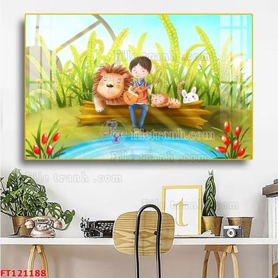 File ảnh File tranh bộ hiện đại FT121188 (gốc) cho trang trí nhà hàng