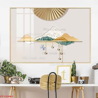 File gốc File tranh bộ hiện đại FT122003 (thiết kế) độc quyền