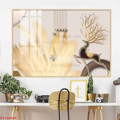 File gốc File tranh bộ hiện đại FT122029 (trang trí) phòng làm việc