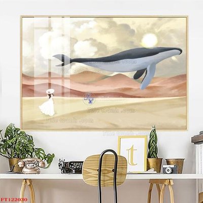 File in mica File tranh bộ hiện đại FT122030 (bản gốc) siêu trong