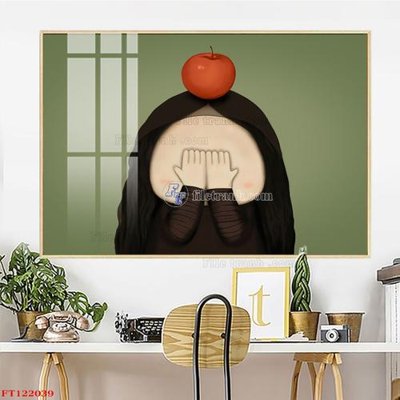 File gốc in ấn File tranh bộ hiện đại FT122039 chất lượng vượt trội