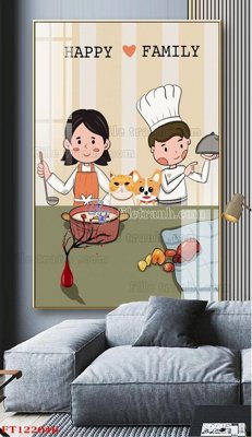 Tệp tin gốc File tranh bộ hiện đại FT122046 (dùng cho in ấn) chuyên nghiệp