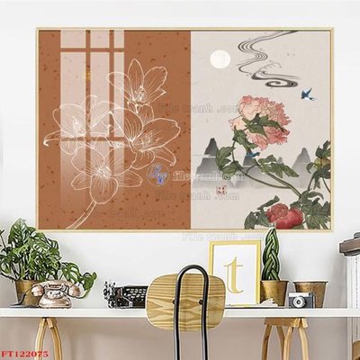 Tải file File tranh bộ hiện đại FT122075 (gốc) làm tranh trang trí