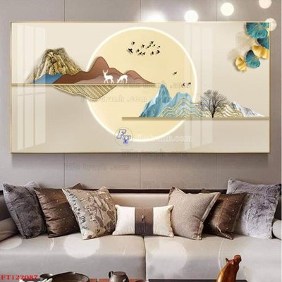 File ảnh File tranh bộ hiện đại FT122087 (gốc) in PP, decal