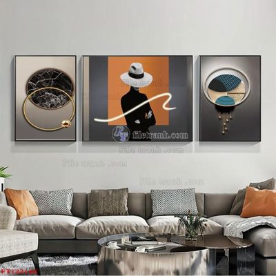 File gốc File tranh bộ hiện đại FT122146 (vector) cho in ấn