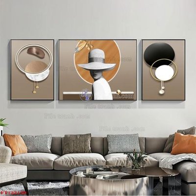 Tải file File tranh bộ hiện đại FT122150 (gốc) chủ đề phong thủy