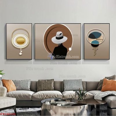 Download file gốc File tranh bộ hiện đại FT122153 (in mica) logo