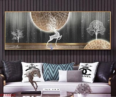 File gốc File tranh bộ hiện đại FT122211 (ảnh chi tiết) để in lụa