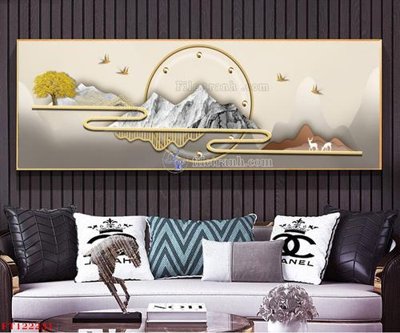 File in trần File tranh bộ hiện đại FT122231 (bản gốc) 5D