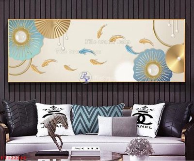 Tải file gốc File tranh bộ hiện đại FT122244 (in khổ lớn) không vỡ