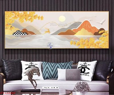 Tải file File tranh bộ hiện đại FT122267 (gốc) làm file tranh quảng cáo