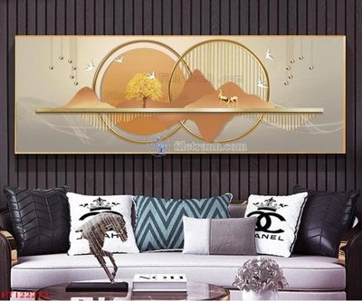 File tranh gốc File tranh bộ hiện đại FT122272 (bản quyền) file PSD