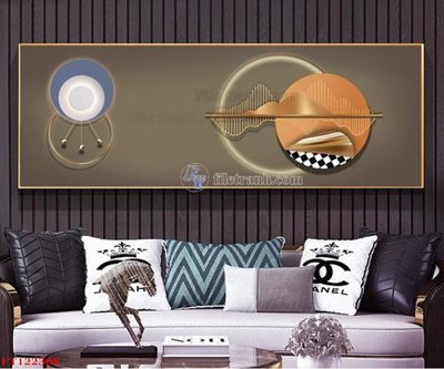 File in ấn File tranh bộ hiện đại FT122308 (bản gốc) từ file gốc