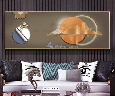 Chi tiết file gốc File tranh bộ hiện đại FT122311 (cho in tráng gương)