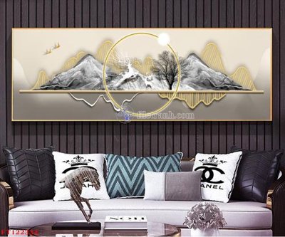 File gốc File tranh bộ hiện đại FT122334 (PNG) nền trong suốt