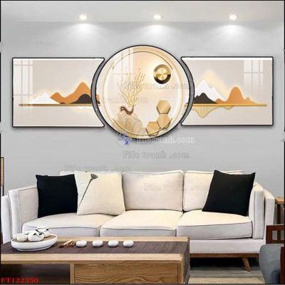 File tranh File tranh bộ hiện đại FT122350 (gốc) chủ đề tĩnh vật
