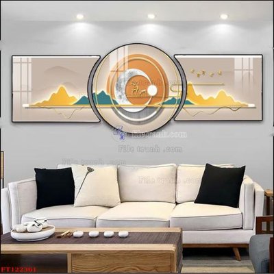 File in lụa File tranh bộ hiện đại FT122361 (hoa văn) File tranh bộ hiện đại FT122361