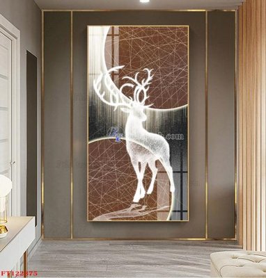 File gốc File tranh bộ hiện đại FT122375 (chuẩn màu) cho in offset