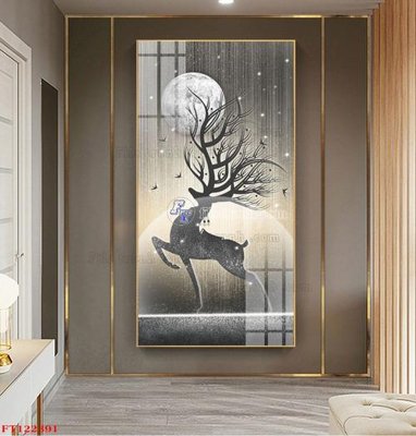 Tải file gốc File tranh bộ hiện đại FT122391 (in khổ lớn) không vỡ