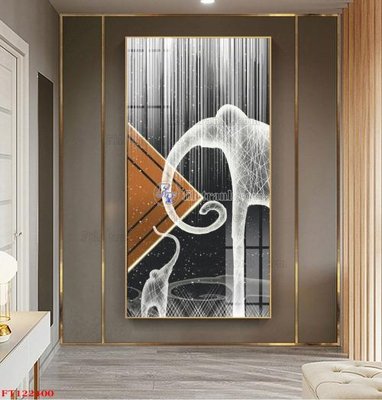 File tranh File tranh bộ hiện đại FT122400 (bản gốc) trang trí văn phòng