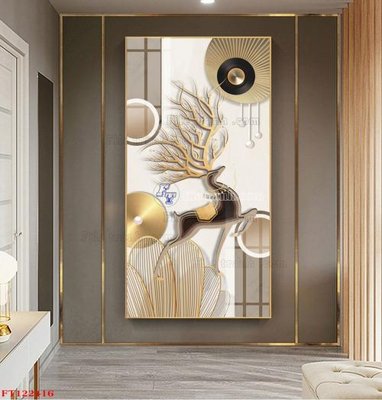 File PSD File tranh bộ hiện đại FT122416 (bản gốc) dễ dàng edit