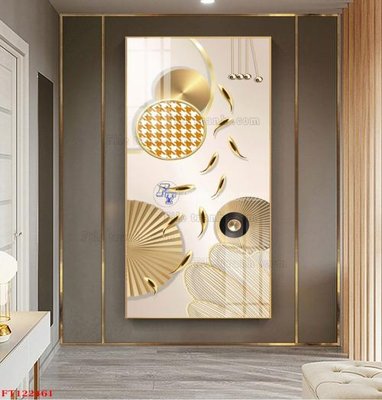 File tranh File tranh bộ hiện đại FT122461 (gốc) in vải canvas