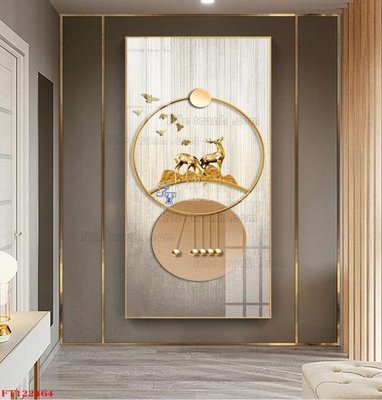 File PSD File tranh bộ hiện đại FT122464 (bản gốc) cho nhà in