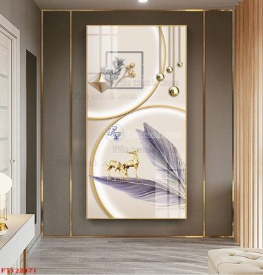 File ảnh File tranh bộ hiện đại FT122471 (gốc) cho trang trí nhà hàng