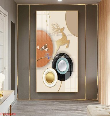 File PSD File tranh bộ hiện đại FT122479 (gốc) cho designer