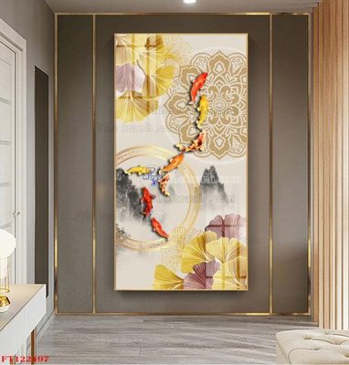 File ảnh File tranh bộ hiện đại FT122497 (gốc) in Hiflex