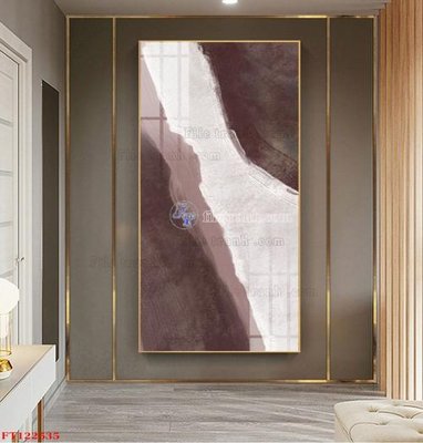 File in trần File tranh bộ hiện đại FT122535 (file gốc) phong thủy