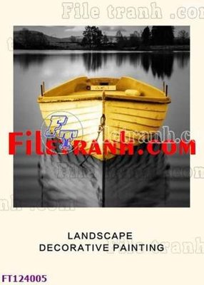 File ảnh File tranh bộ hiện đại FT124005 (gốc) in PP, decal