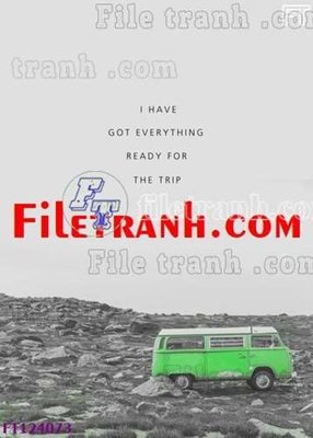 Ảnh gốc File tranh bộ hiện đại FT124073 (siêu chi tiết) để in ấn