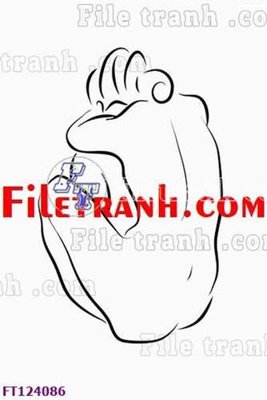 File gốc File tranh bộ hiện đại FT124086 (AI/EPS) cho in ấn