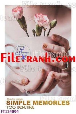 File in trần File tranh bộ hiện đại FT124094 (bản gốc) đại dương