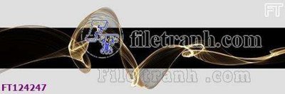 File gốc File tranh bộ hiện đại FT124247 (in mica) trang trí