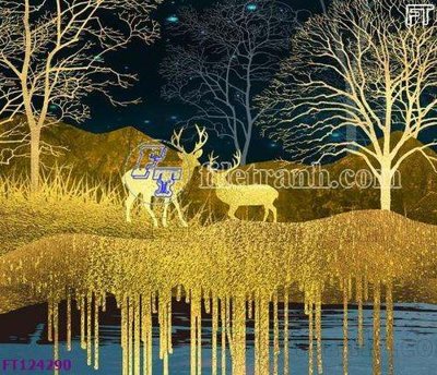 Tải file File tranh bộ hiện đại FT124290 (gốc) chủ đề tôn giáo