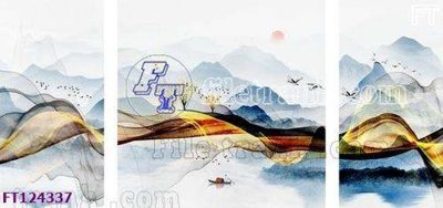 Mua file gốc File tranh bộ hiện đại FT124337 (in ấn) tại Filetranh.com