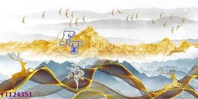 File gốc File tranh bộ hiện đại FT124351 (trang trí) phòng ngủ