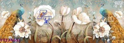 Tải file File tranh bộ hiện đại FT124361 (gốc) làm tranh treo tường