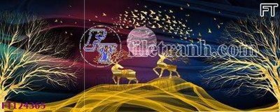 Download file gốc File tranh bộ hiện đại FT124365 (in mica) logo