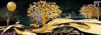 File ảnh gốc File tranh bộ hiện đại FT124373 (chuyên in mica)