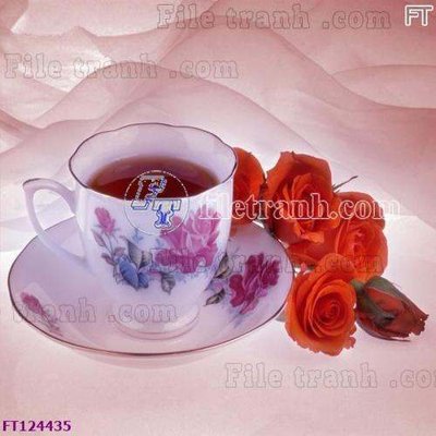 File in trần File tranh bộ hiện đại FT124435 (file gốc) xuyên sáng