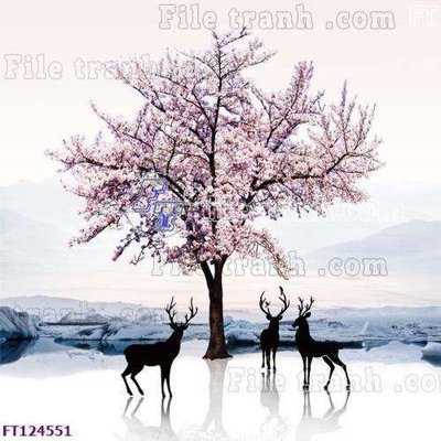 File gốc File tranh bộ hiện đại FT124551 (AI/EPS) cho in ấn