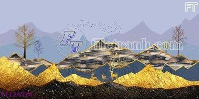 Download file File tranh bộ hiện đại FT124574 (gốc) in mica bàn thờ