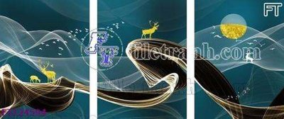 File gốc File tranh bộ hiện đại FT124594 (ảnh chi tiết) để in lụa