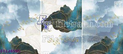 Download file File tranh bộ hiện đại FT124595 (gốc) in mica bàn thờ