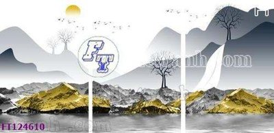 File gốc File tranh bộ hiện đại FT124610 (PNG) không nền chất lượng