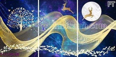 Tải file File tranh bộ hiện đại FT124618 (gốc) in nhanh